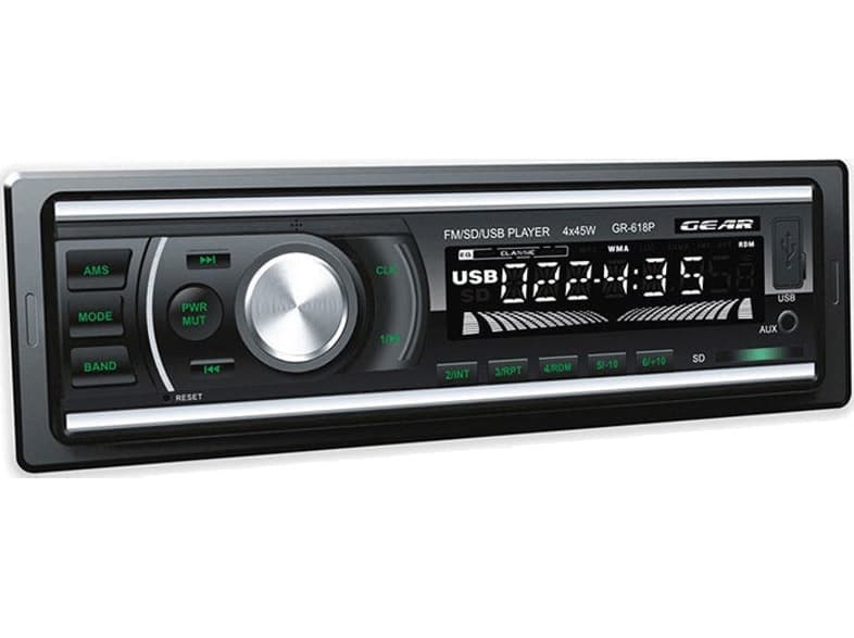 Gear GR-618P USB,ΜΡ3 Car Audio 19€ από Media Markt (Night Offer)