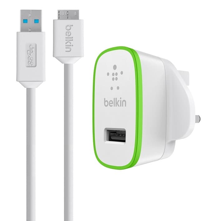Φορτιστής Ταξιδιού Belkin 2.1A USB 3.0 σε Micro B 9,90€ από Γερμανό