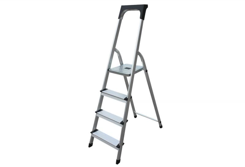 Σκάλα αλουμινίου 3+1 σκαλιά 18,99€ στα Praktiker