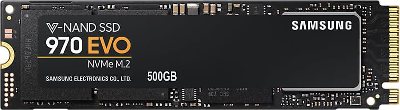 Samsung 970 Evo 500GB SSD 69.35€ - Amazon DE