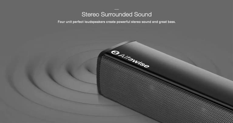 Alfawise BS - 28B Portable Wireless Bluetooth Soundbar