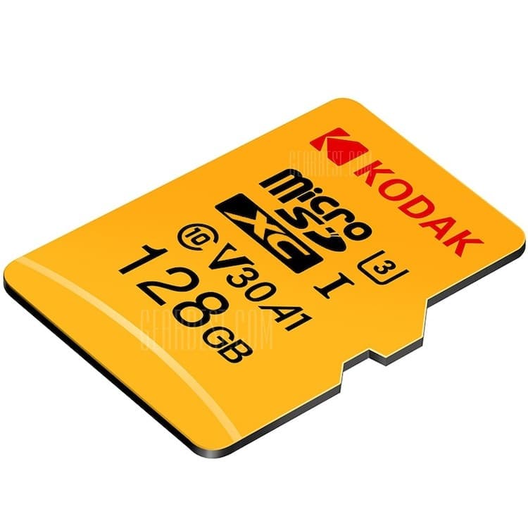 Κάρτα μνήμης Kodak 128 gb Micro SD | Gearbest