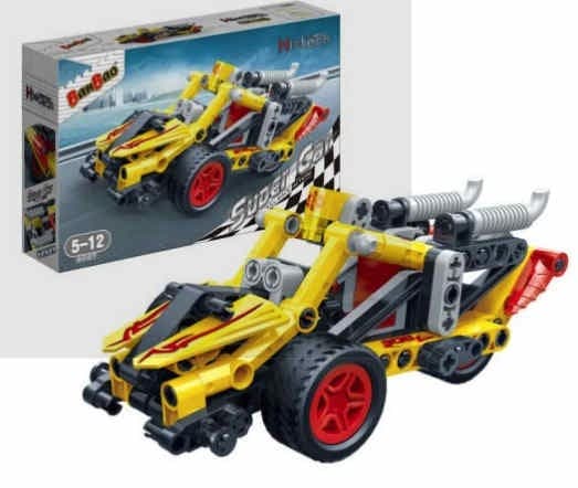 BanBao 6967 Pull-Back Car Building Blocks Set - Buy 2 and pay for 1