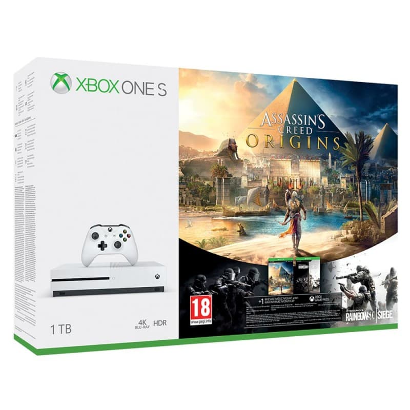 Xbox One S 500GB &amp; Xbox One S 1TB μαζί με παιχνίδι -50€ στο You.gr