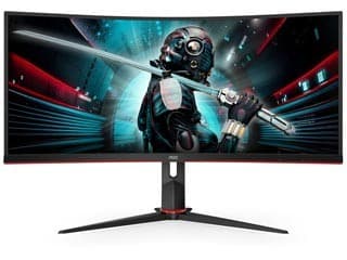 Οθόνη AOC CU34G2 Curved UWQHD 34" Wide LED VA - 100Hz/ 1ms - AMD FreeSync 439 ευρώ @ Msystems