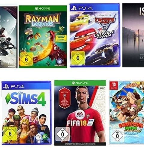Επιλεγμένα Video Games και Ταινίες 2+1 δώρο @ amazon.de