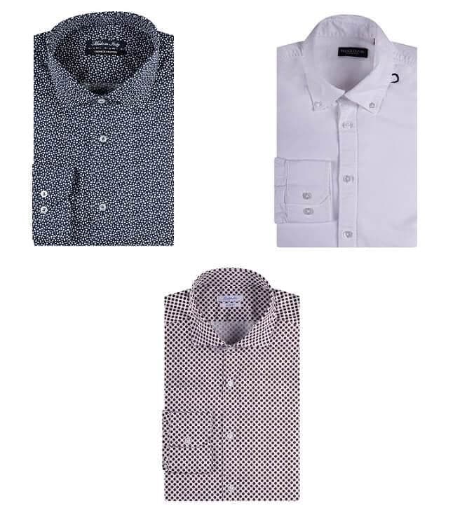 3 Πουκάμισα Prince Oliver με 44,90€