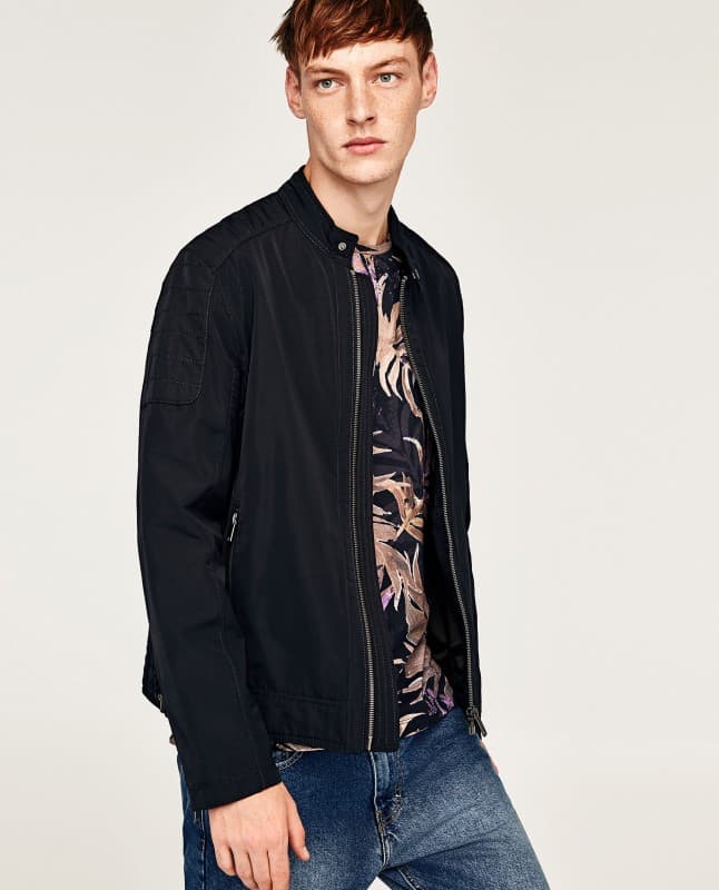 Ανδρικό μπουφάν σε 3 χρώματα 29,99€ @ Zara