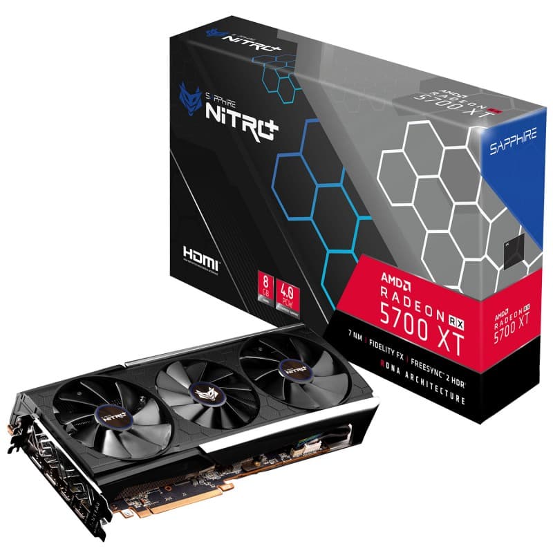 Κάρτα γραφικών  Sapphire VGA Radeon RX 5700 XT 8G Nitro+ @ Πλαίσιο