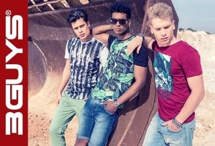 3GUYS - T-Shirts Κοντομάνικα: ΤΟ 1->8€ ΤΑ 5->30€