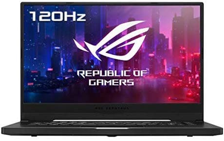 ASUS ROG Zephyrus GA502DU-AL025 - 15,6 "FullHD 120Hz Gaming Laptop (AMD Ryzen 7, 16GB RAM, 512GB SSD, GeForce GTX1660Ti-6GB, χωρίς λειτουργικό σύστημα) Black Metal - QWERTY Πληκτρολόγιο Ισπανικά