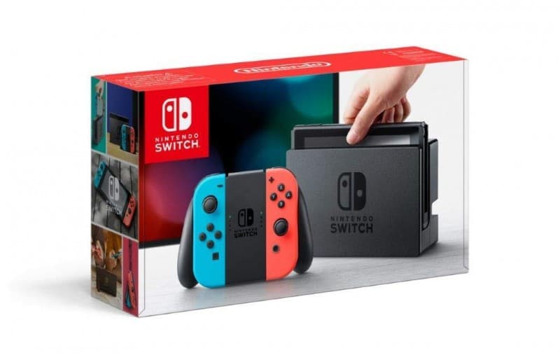 Nintendo Switch Red/Blue 288,7€