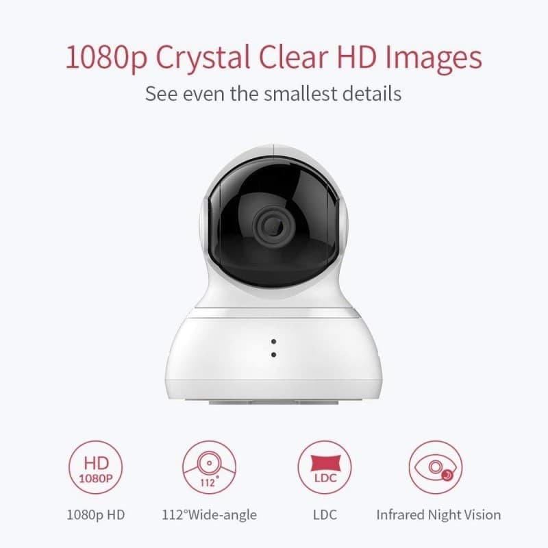 YI dome 1080p wifi camera από το amazon.co.uk