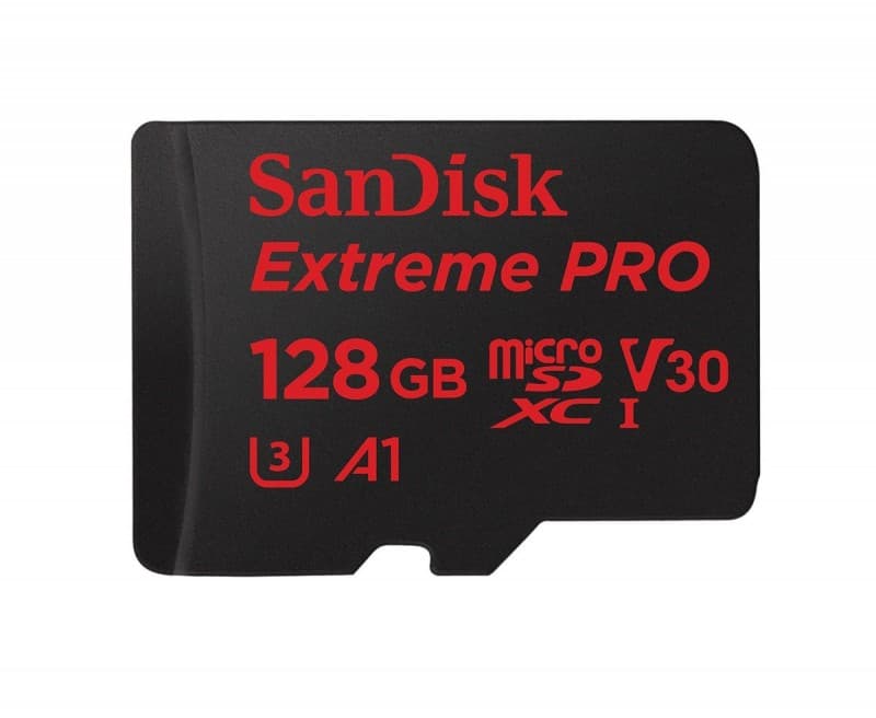 SanDisk Extreme PRO 128GB microSDXC up to 100 MB/s, Class 10, U3, V30, A1 | Amazon