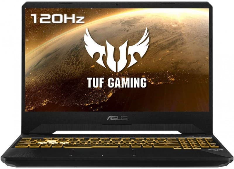 ASUS TUF Gaming FX505DV-AL014 - 15.6" IPS 120HZ FullHD Gaming Laptop (Ryzen 7 3750H, 16GB RAM, 512GB SSD, NVIDIA GeForce RTX2060-6GB, No Operating System) Black Stealth - Spanish QWERTY Keyboard @ amazon.es