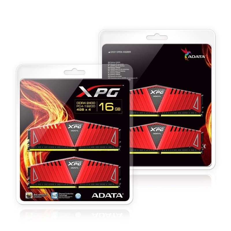 ADATA XPG Z1 16 GB (4 GB x 4) DDR4 2400 - Amazon