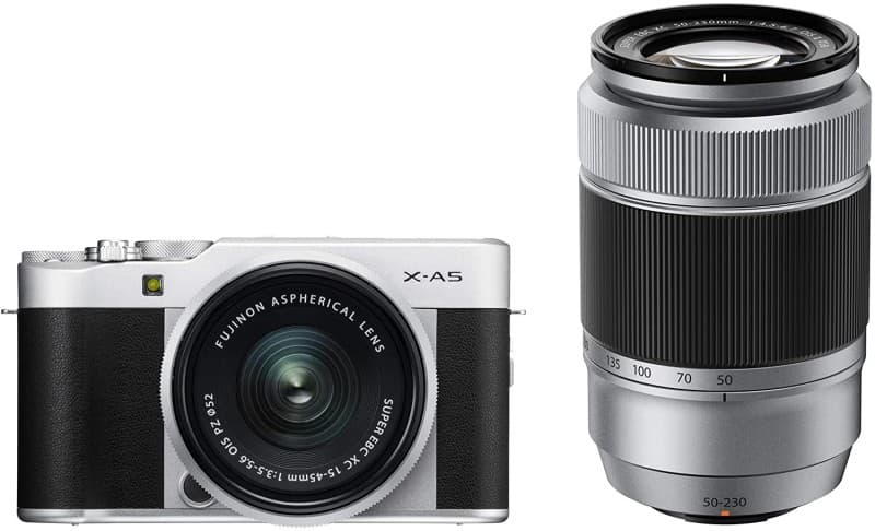 Fujifilm X-A5 Kit με 2 φακούς (15-45mm &amp; 50-230mm)