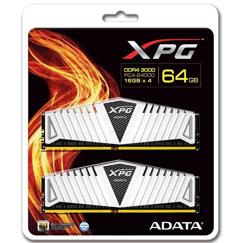 ADATA XPG Z1 64 GB (16 GB x 4) DDR4 3000 MHz