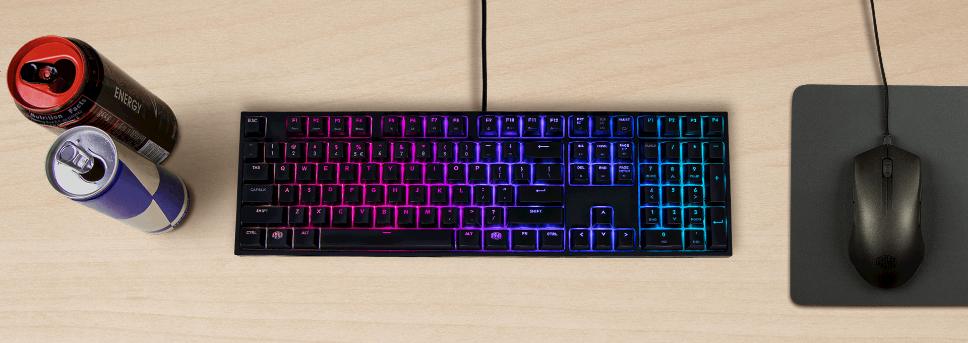 Πληκτρολόγιο Coolermaster Masterkeys Pro L RGB (Cherry MX Brown) 99 ευρώ @ E-shop.gr