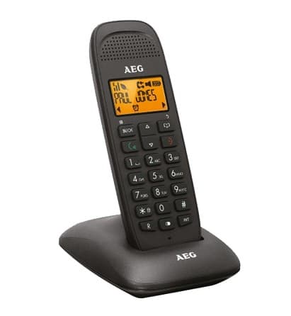 AEG D81 Ασύρματο τηλέφωνο πακέτο με σύστημα συναγερμού 21.9€ @Γερμανό