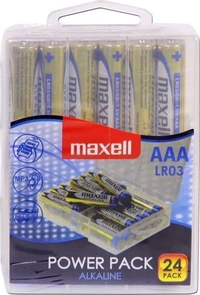 Μπαταρίες Maxell Alkaline ΑΑΑ 24 Pack @ E-shop.gr
