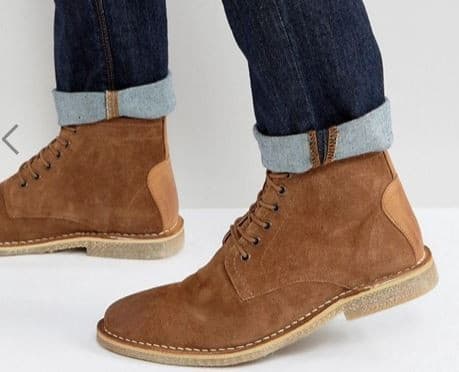 Ανδρικά καστόρινα μποτάκια 37.84€ @ Asos