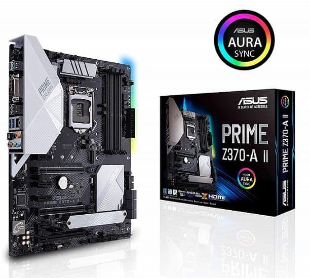 Μητρική ASUS Prime Z370-A II (1151, DDR4, ATX) 143€ και άλλες προσφορές από Amazon US