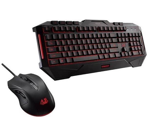 Asus Cerberus Gaming Keyboard + Mouse 49,90€ - gamescom.gr