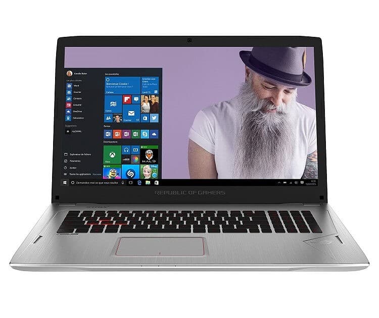 Asus ROG GL702VS 17,3" Full HD, i7-7700HQ, 8GB, 1TB + 256GB SSD, GTX 1070 8GB, W10) 1.361€ @ amazon.fr