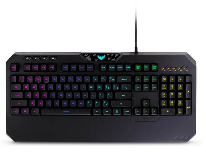 Πληκτρολόγιο Asus TUF Gaming K5 (RGB, Mech-Brane) 65€ - Public