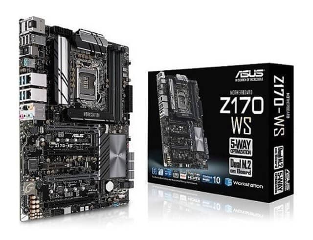 Asus Z170-WS Motherboard 149€ από Cosmodata
