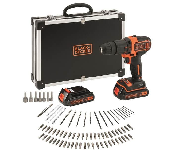 Black &amp; Decker BDCHD18BAFC Κρουστικό Δραπανοκατσάβιδο 99,90€ στα Praktiker
