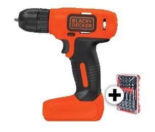 Δραπανοκατσάβιδο Black+Decker BDCD8-QW με Σετ μύτες 30τμχ 29€ από Media Markt