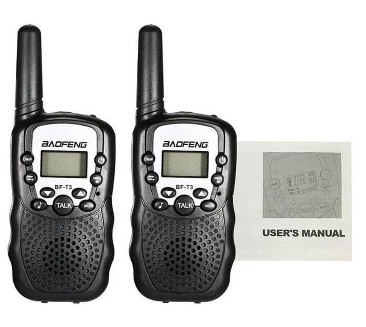 Baofeng BF-T3 Walkie Talkie ζευγάρι 10,93€ στο Banggood