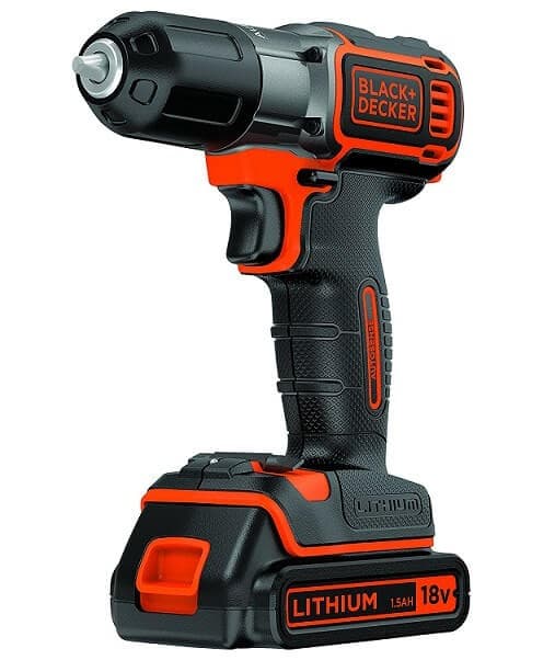 Δραπανοκαρτσάβιδο Black + Decker ASD184KB (18V, 2 x 1.5Ah Autoselect, Autosense) 98,26€ @ amazon.it