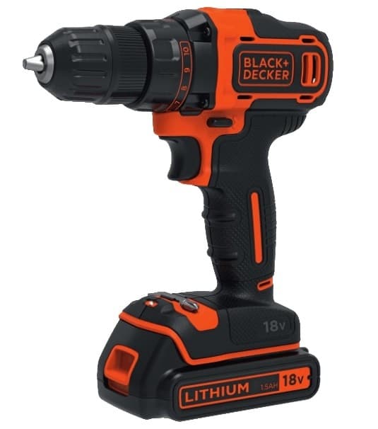 Black + Decker BDCDD186K-QW 18V Δραπανοκατσάβιδο 49,90€ από Media Markt