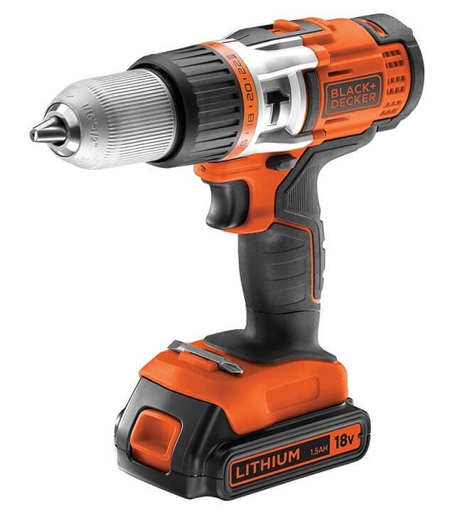 Black + Decker EGBHP188K Κρουστικό Δραπανοκατσάβιδο 18V 98,61€ @ amazon.fr