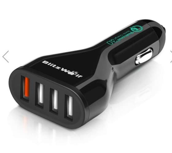 BlitzWolf BW-C10 Car Charger Quick Charge 3.0 5,42€ στο banggood