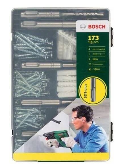 Bosch 2607017163 Σετ 173 τεμ (βίδες, τρυπάνια, μύτες, ούπα) 10€ - e-shop.gr