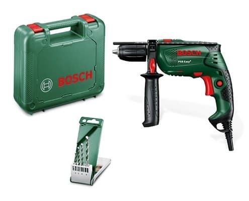 Bosch PSB EASY+ 570W Κρουστικό Δράπανο 44,90€ στον Κωτσόβολο