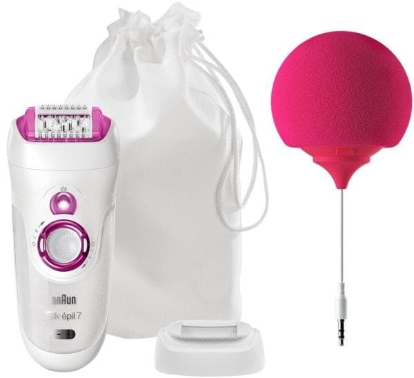 Αποτριχωτική μηχανή Braun Silk-epil 7 Wet &amp; Dry 7-527 55€ στο e-shop.gr