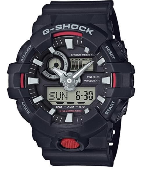 Ανδρικό ρολόι Casio G-shock GA-700-1AER 58,03€ στο Amazon
