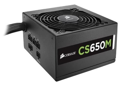 Corsair CS650M 650W Modular 80 PLUS Gold Τροφοδοτικό 82€ @ amazon.es