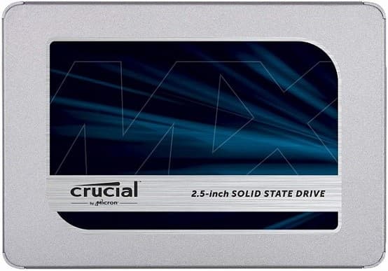 Crucial MX500 250GB SSD 45,78€ @ amazon.fr