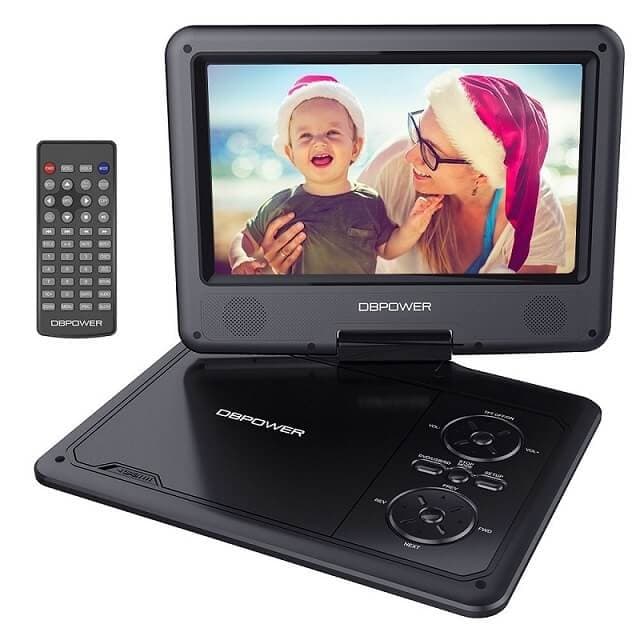 DBPower 9.5" Φορητό DVD Player 37€ @ amazon.fr