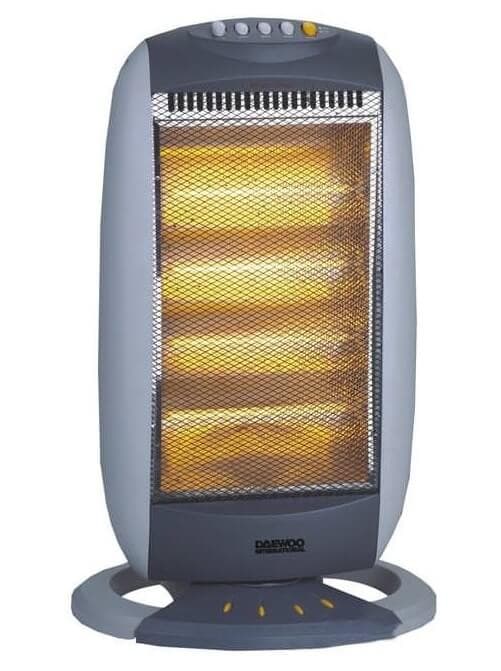 Daewoo DHS-3177H Σόμπα Αλογόνου 1600W 19,90€ - plus4u.gr