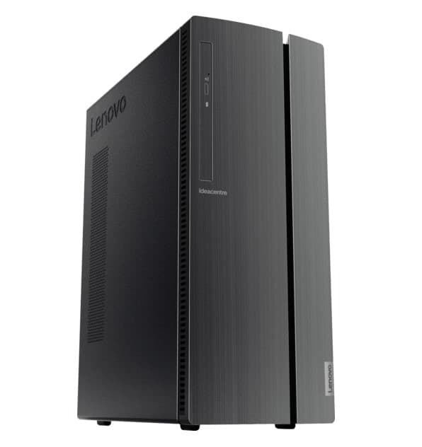 Desktop Lenovo IdeaCentre 510A (Ryzen 5-2400G / 8GB / 128GB + 1TB / RX560 4GB) 499€ - Media Markt