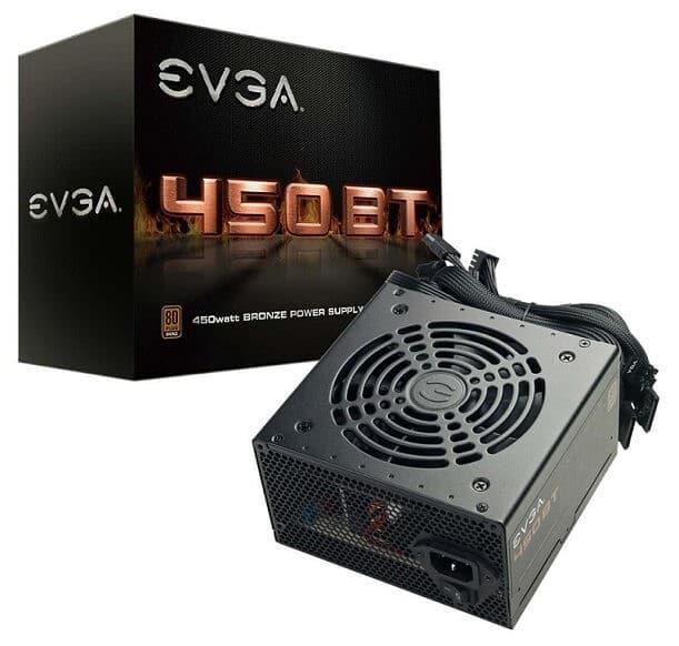 EVGA 450 BT Τροφοδοτικό 450W 80+ Bronze 38,69€ @ amazon.de