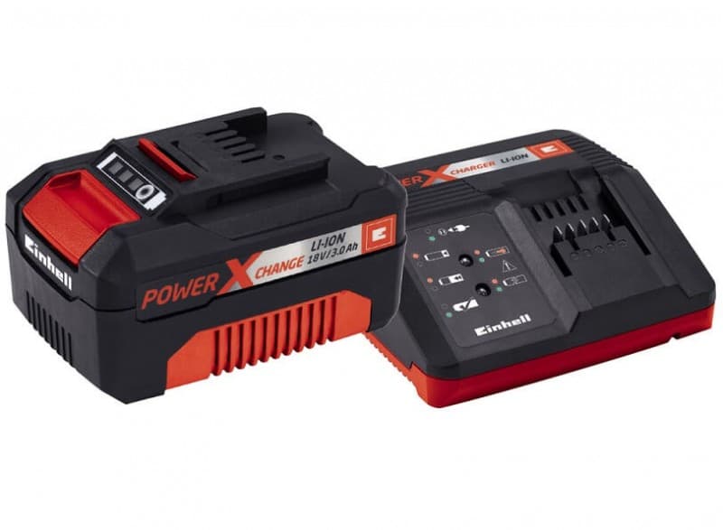 Σετ Ταχυφορτιστής και μπαταρία 18V/3.0A  Einhell 35€ στα Praktiker