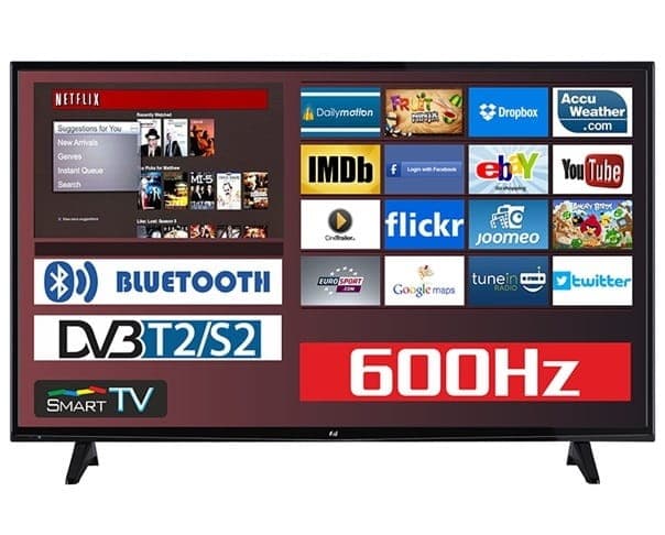 F&amp;U FLS50201 50" Smart TV 243,90€ - Κωτσόβολος